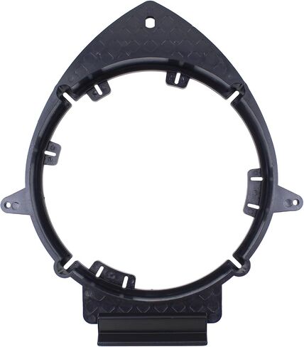 ApplianPar Front Rear 6.5" to 6.75" Door Speaker Adapter Mounting Plates and Wiring Harness Stand Ring Kit for Sierra 1500 2007-ON in Saudi Arabia