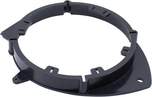 ApplianPar Front Rear 6.5" to 6.75" Door Speaker Adapter Mounting Plates and Wiring Harness Stand Ring Kit for Sierra 1500 2007-ON in Saudi Arabia