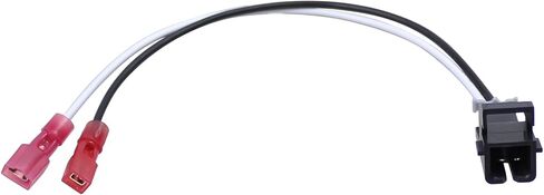 ApplianPar Front Rear 6.5" to 6.75" Door Speaker Adapter Mounting Plates and Wiring Harness Stand Ring Kit for Sierra 1500 2007-ON in Saudi Arabia