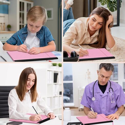 6 Pack Legal Pads 11 x 9.5 Inch Note Pads College Ruled Notepads 80GSM Purple Pads of Paper Perforated Legal Pad 30 Sheets Writing Pads Large Size Line Notepad for School, Home, Office in Saudi Arabia