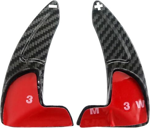 Steering Wheel Paddle Shifter Extensions Covers Compatible for Challenger Durango Charger 2015-2023 Compatible for Grand Cherokee 2014-2020 Car Paddle Shifter Extension Shift Paddle Cover Trims in Kuwait