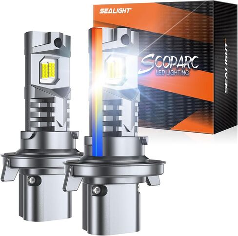 SEALIGHT 9005/HB3 Light Bulbs, 1:1 Design 28000LM Fog Bulbs with 14000RPM Cooling Fan, Plug-N-Play, Pack of 2 in Saudi Arabia