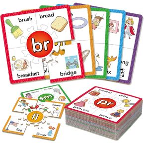 Phonics Puzzle Games, Spelling Games, Phonics Flash Cards, Sight Word Flash Cards for Toddlers, Learning Educational Toys, Kids Preschool Learning Activities, Homeschool Supplies, Learn to Read