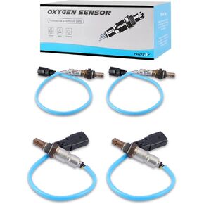 234-5038 234-4490 O2 Oxygen Sensor Up Downstream 4PCS 3.0L 3.7L for 2011-2016 Ford Escape Explorer F-150 Flex Fusion Mustang Police Taurus Transit, for Lincoln MKZ MKS MKT, for Mercury Milan
