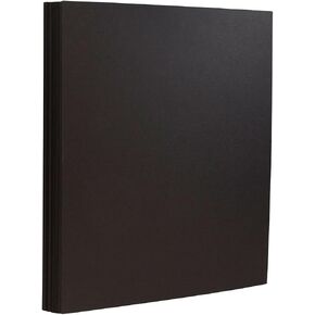JAM PAPER Matte 60lb Cardstock - 8.5 x 11 Coverstock - 162 gsm - Brown Kraft PaperBag - 50 Sheets/Pack