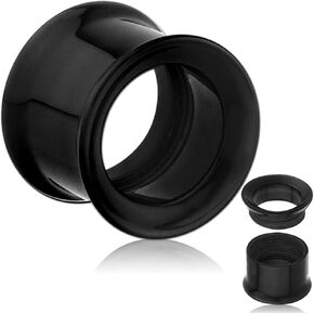 00 Plugs Ears gauges 00g Plug Tunnels gauge Men Single Double Flare 00 gauge 10mm