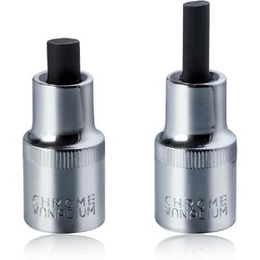 1/2-Inch Drive Strut Spreader Tool Suspension Strut Spreader Socket Tool Expansion Insert for Suspension Strut Clamp Knuckle Spreader Tool Removal Disassembly Tool Compatible,2PCS