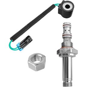Solenoid Valve Element Fit for Bobcat 653 751 753 763 773 863 864 873 883 963 S175 S185 S205 T250 T300 T320, Replace 6667687 6309311 6671025 6675559