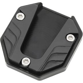 Motorcycle Foot Side Stand Support Plate Motorcycle Kickstand Extender Foot Side Stand Motorcycle Extender Foot Side Stand, Motorcycle Extension Pad Support Plate Kickstands &