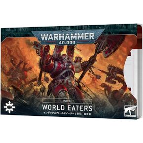Games Workshop Warhammer 40k - Index Cards: World Eaters
