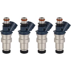 23250-75040 Fuel Injectors for Toyota Tacoma 1995-96-97-98-1999 2.4L 2000 Federal Emissions 23250-75040 23209-79085 1550355 FJ10291 218372 67118 23250-75040 M721 FJ376 4G1584 Fuel Injector