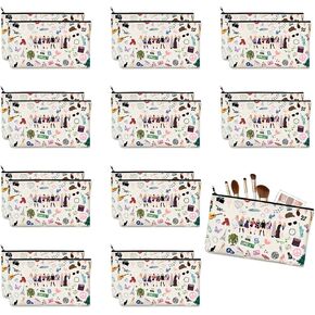 Echoglimmer 20 PCS Makeup Bag, Party Favors, Goodie Bags, Party Supplies, Fans Makeup Bag, Decorations Gift Bag, Birthday Party Favors, Party Bags - T3