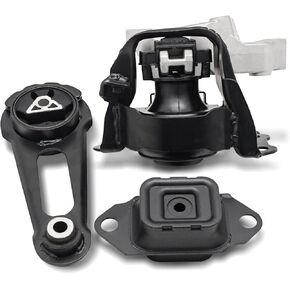 Engine Mount Engine Motor & Transmission Mount for 2012-2017 Nissan Versa 1.6L / 2014-2017 Versa Note 1.6L A7369, A4361,A7368 Set of 3
