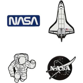 NASA Icons 4-Pack Lapel Pin Set