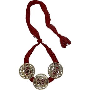 athizay Collar Necklace for women Thread Jewelry Oxidised silver beaded Handmade Artisan choker Necklace