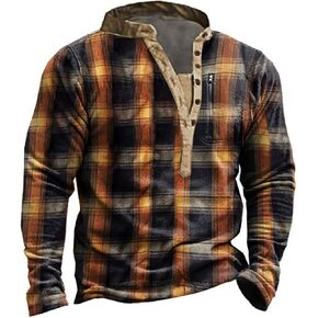 HARGLESMAN Mens Fleece Sweatshirts American Flag Patriotic Pullover
