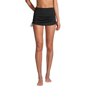 Lands' End Women's Plus Size Tummy Control Adjustable Swim Skirt Swim Bottoms
