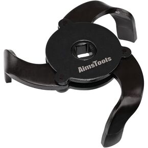 1004 Drive Universal 3 Jaw Oil Filter Wrench works with any 3/8 drive ratchet