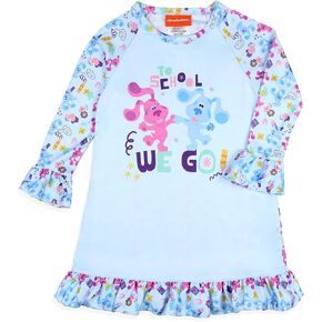 INTIMO Nickelodeon Toddler Girls' Blue's Clues School Sleep Pajama Dress Nightgown