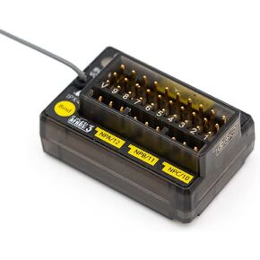 Flysky FGr12B 2.4GHz AFHDS 3 12CH PWM PPM Ibus Receiver for AFHDS3 Transmitters RF Modules NB4 PL18 NB4 Lite RC Car Boat