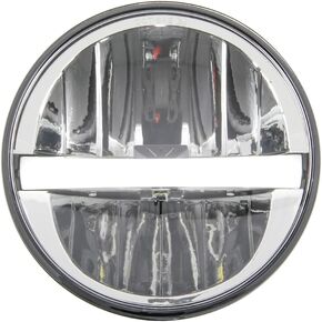 SKTYANTS 5 3/4 5.75 Inch LED Motorcycle Headlight Compatible with Dyna 883 iron sportster exhaust triple low rider Road King light accessories