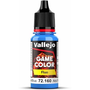 Vallejo Game Color, Fluorescent Blue, 18 ml
