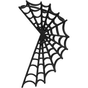 Punk Spider Web Ear Cuff Earring for Women Cartilage Non Piercing Wrap Climber Cuffs Clip On Earrings Vintage Exaggerated Halloween Jewelry Gifts