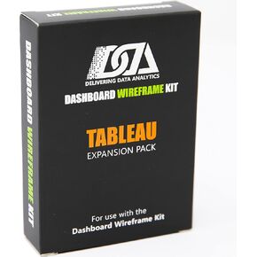 Delivering Data Analytics Tableau Chart Cards | Design Your Tableau Dashboards with The Tableau Chart Cards Expansion Pack for Dashboard Wireframe Kit