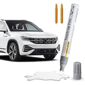 Touch Up Paint for Cars, Auto Touch Up Paint Black Scratch Repair Automotive Car Paint Pen,Car Scratch Remover For Deep Scratches-white
