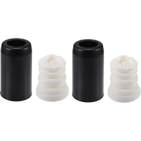 No.33536855439 Suspension Strut Bumper Bump Stop for BMW 228i 2014-2016 / Rear Rubber Jounce Bumper Buffer/Durable / 2 Set Black White