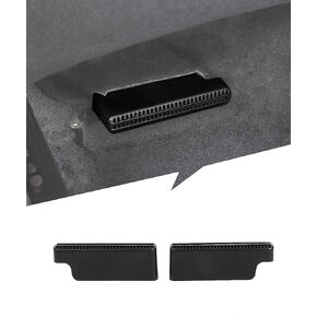 JeCar Under Seat Vent Deflectors Rear AC Vent Directional Extension Fit for Jeep Wrangler JL JLU 2018-2023