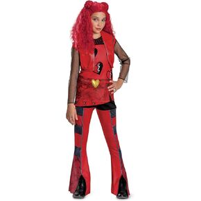 Descendants Red Costume for Kids, Official Disney Descendants The Rise of Red Costume Jumpsuit, Wig not Included