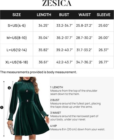 ZESICA Women's Fall Velvet Mini Dress 2024 Long Sleeve Mock Neck High Waist Ruffle A Line Flowy Party Dresses in Saudi Arabia