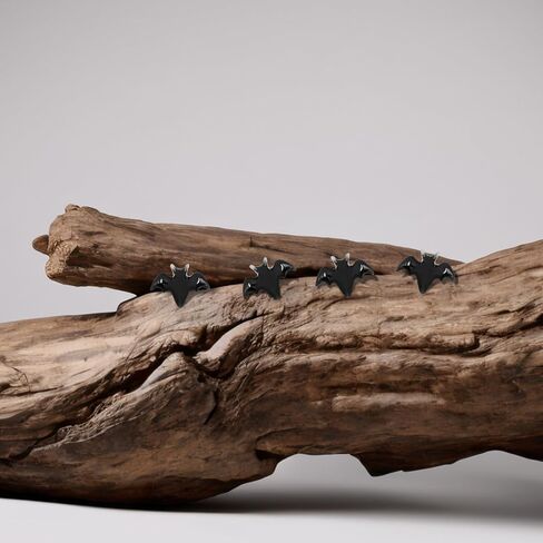 100PCS Halloween Miniature Bats Dollhouse Mini Bats for Crafts Cute Halloween Decor Tiny Bat Decor for Fairy Garden Dollhouse Micro Landscaping Decoration in Kuwait