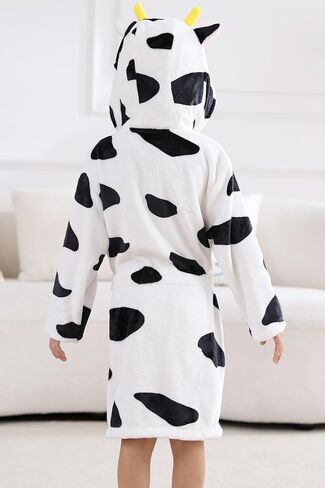 DELEY Girl's Robe Baby Boys Hoodie Robes Toddler Bathrobes for Kids Pajamas Sleepwear in Saudi Arabia