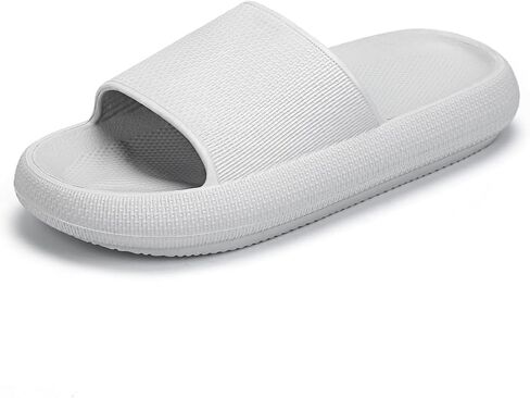 Pillow Slippers for Women,Men Quick Drying Shower Slides Sandals Non Slip Bathroom Sandal in Saudi Arabia