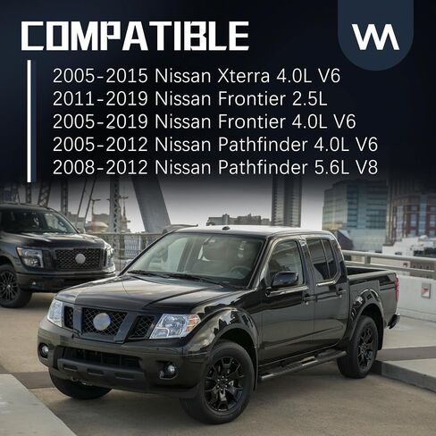 أنبوب خرطوم مدخل منظف الهواء مع مشبك يستبدل # 696-009 16576EA200 متوافق مع Nissan 2005-2019 Frontier، 2005-2012 Pathfinder، 2005-2015 Xterra in Kuwait