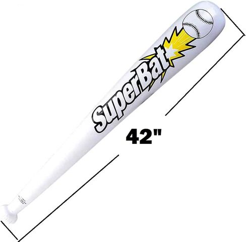 Inflatable Baseball Bats - 4 Pieces (Huge - 42 Inches) Party Favor for Kids and Adults Birthday Party, Sports Theme Activities and Good Old Fun! in Saudi Arabia