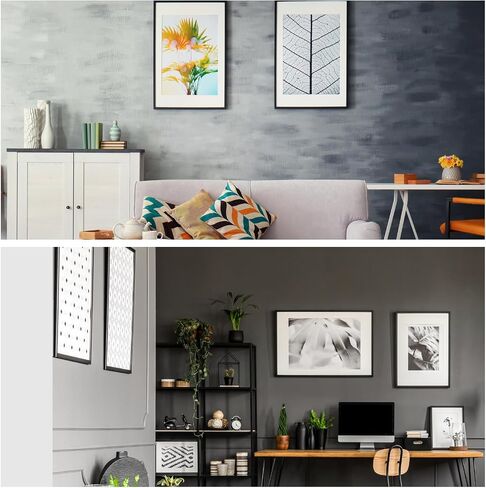 MECCANIXITY 10pcs Self Adhesive Magnetic Poster Frame Wall Sign Holder, 11"x17" Magnetic Picture Frame Document Display Window Sign Wall Mount for Home Office Store Restaurant,Silver in Saudi Arabia