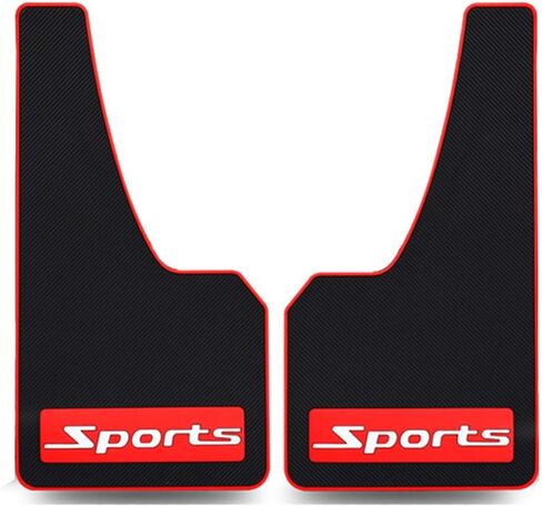 LLJSTAT Mania Car Mud Flaps Universal Fit Black Splash Guards Rubber mud Guard Universal Pickup SUV Mudguard Mud Flaps Rubber No Collision Universal Pickup SUV 2pcs/Set … (44) in Kuwait