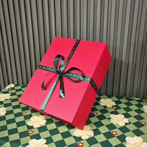 صندوق هدايا كبير من YINUOYOUJIA مقاس 16.5 × 13 × 5.5 بوصة، صناديق سوداء للهدايا، صندوق هدايا، صندوق عيد ميلاد، صندوق تغليف لعيد الحب، عيد الأم، عيد الميلاد، الذكرى السنوية. in Kuwait