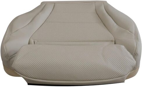 Driver Side Bottom Leather Seat Cover Tan Fit for Mercedes Benz C300 2015 2016 2017 2018 2019 2020 2021 in Saudi Arabia