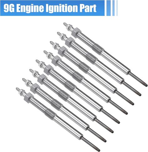 uxcell 8 Pcs Diesel Glow Plugs No.12639701 for Chevrolet Express 2500 2006-2016 for GMC Savana 2500 2006-2016 in Saudi Arabia