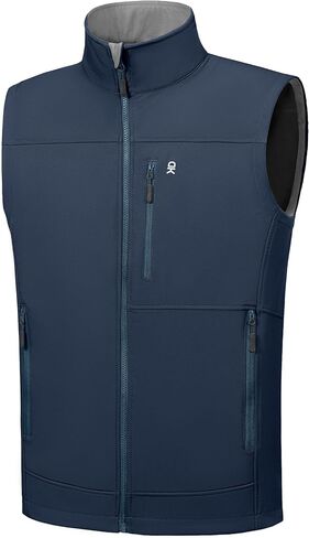 Little Donkey Andy Men's Lightweight Golf Vest Outerwear Warm Fleece Lining Sleeveless Running Casual Hiking Vests in Saudi Arabia