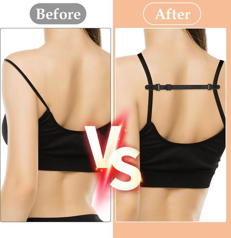 8 Pcs Bra Strap Clips, Bra Strap Holders for Slipping Adjustable Elastic Bra Straps Multicolor Bra Strap Holder Stop Slipping for all Cup Sizes 7 Colors Bra Clips to Make Conceal Straps in Saudi Arabia