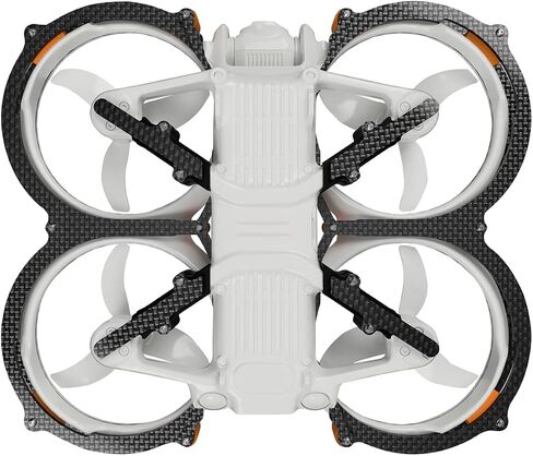 Drone Carbon Fiber Propeller Guard for DJI Avata 2, Drone Bumper Guards Prop Protection Kit for DJI Avata 2 Accessories, Drone Blade Protector (Propeller Guard) in Saudi Arabia