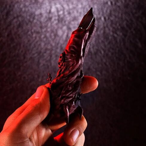 Anime Jujutsu Fushiguro Toji Kaisen Ryomen Sukuna Finger، كائنات ملعونة خاصة، نموذج أنيمي متقدم خاص، دعائم أصابع شخصية اصطناعية لهدية عرض الهالوين، متوسط، أحمر in Saudi Arabia