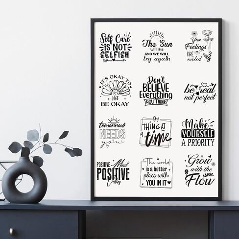 AFRITEE Transfer Cup Wrap Stickers - 20 Sheets Black Girls UV DTF Cup Wraps for 16 20 40 oz Glass, Black Girl Stickers Women Inspirational Aesthetic Uvdtf Transfer Stickers for Coffee Cups Mugs in Kuwait