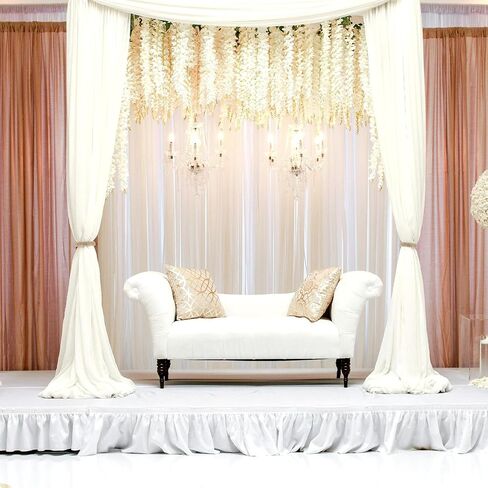 4 Pcs Braided Curtain Tiebacks for Drapes, Jute Curtain Holdback Rustic Curtain Holdbacks Handmade Curtain Ties Drapery Curtain Ring Clips Drapes Decoration Supplies for Home Office in Saudi Arabia
