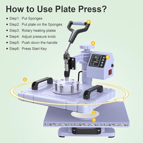 Seeutek Heat Press 5 in 1 Heat Press Machine 12x15 بوصة التسامي تي شيرت الضغط مع 30OZ 20OZ بهلوان الصحافة الحرارة 360 درجة سوينغ بعيدا مجموعة نقل الحرارة للقمصان والقبعات والأكواب والأطباق - الوردي in Kuwait